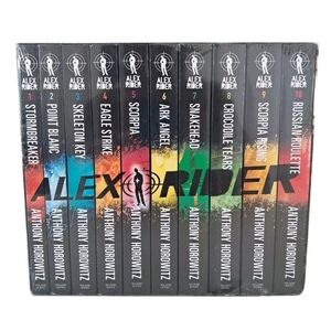New Alex Rider Vol. 1-10 Paperback Box Set Anthony Horowitz 2019